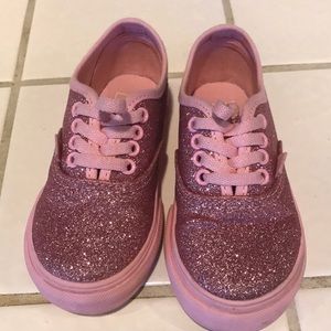 Vans sparkle sneakers